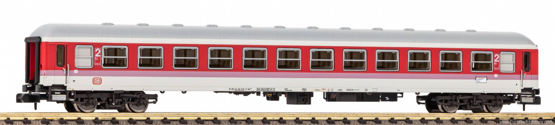 Piko 40669 N IC compartment car 2nd class Bm 235 DB IV