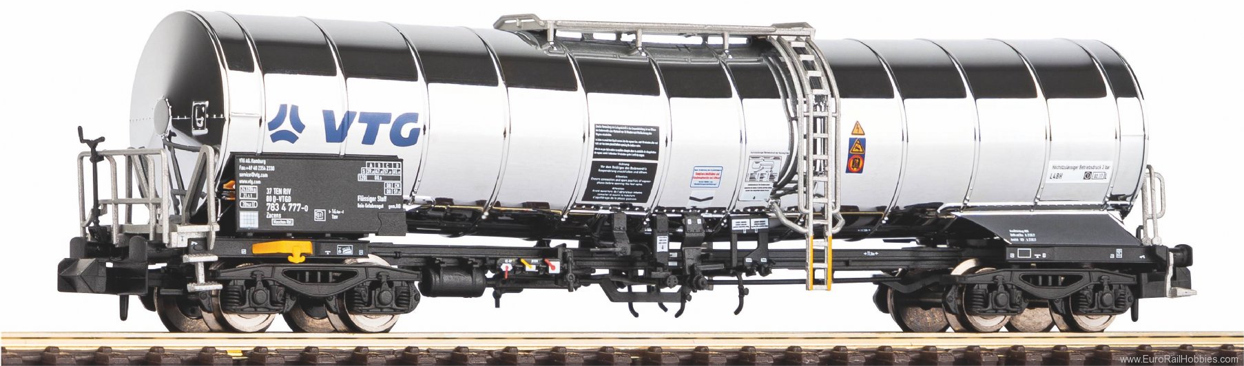 Piko 40720 N-VTG 4 Axle Chemical Tank Car