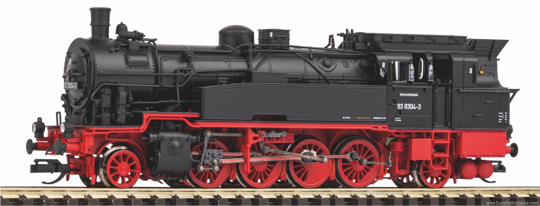 Piko 47132 TT steam locomotive BR 93 DR IV