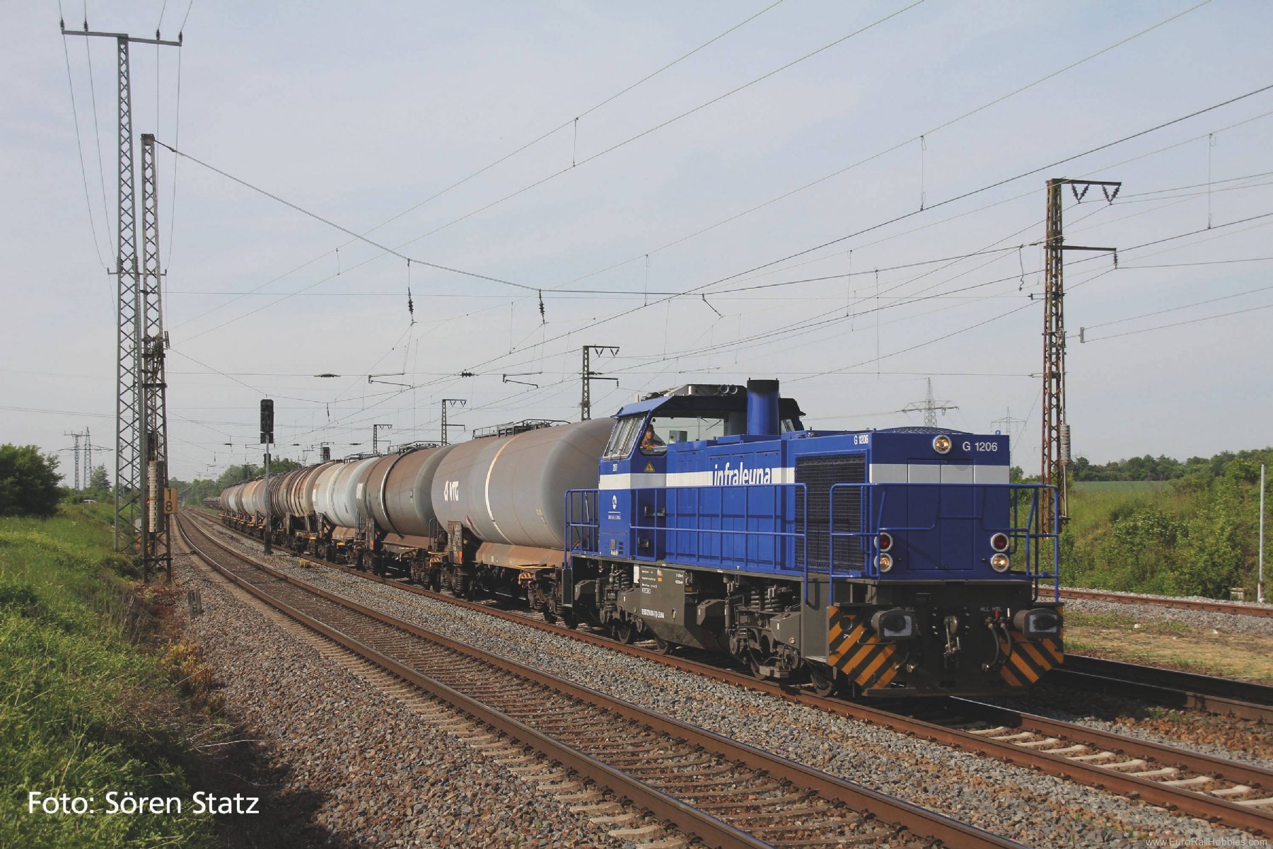 Piko 47231 TT-G1206 Infraleuna Diesel Locomotive