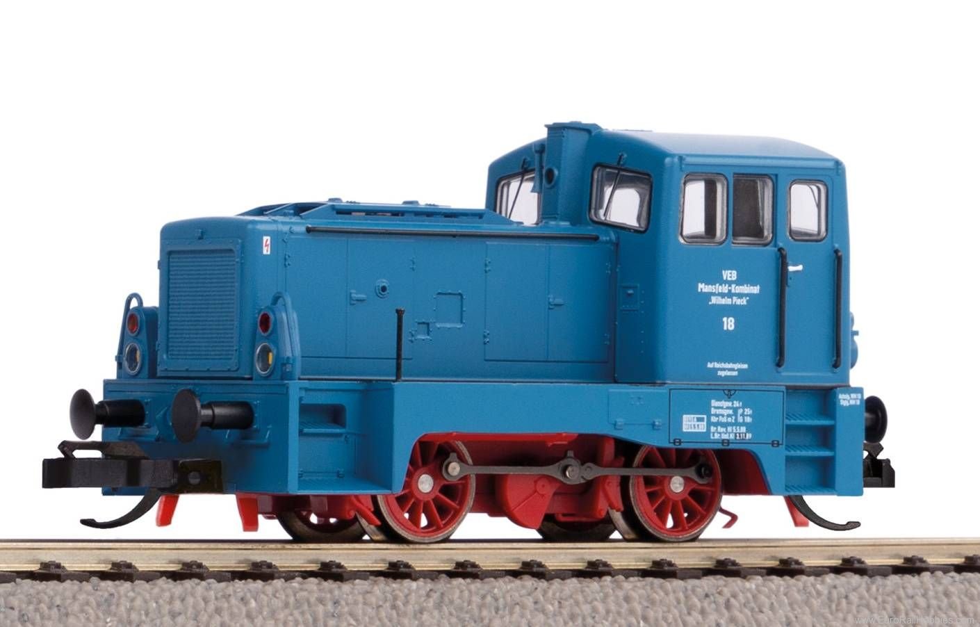 Piko 47309 TT diesel locomotive V23 Mansfeld Kombinat DR