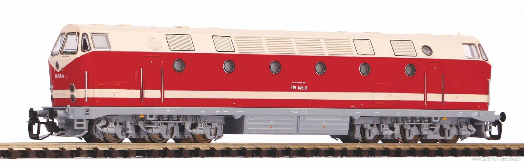 Piko 47346 TT Diesel Locomotive BR 119, Spitzenlicht unt