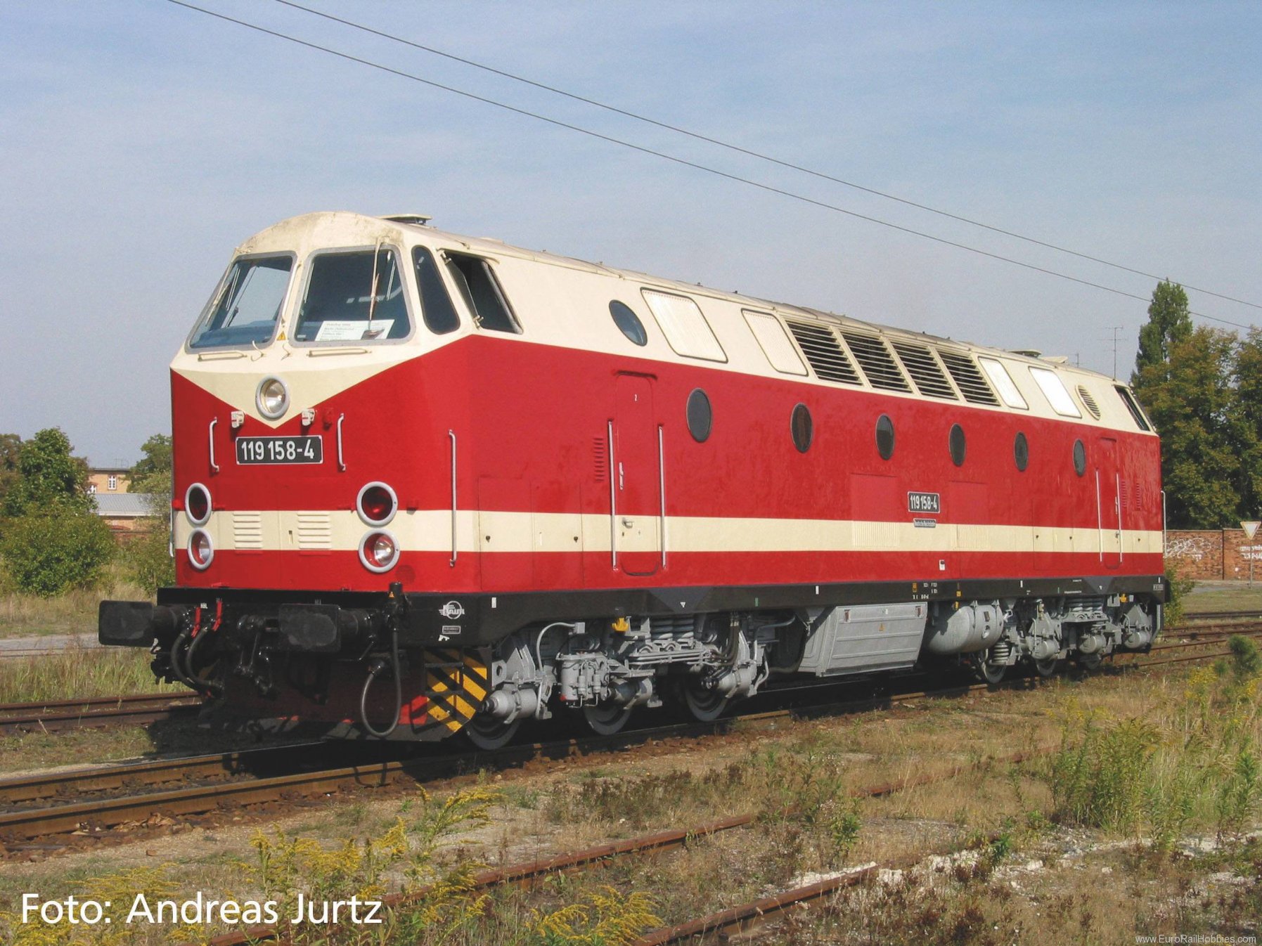 Piko 47351 TT-DR BR 119 Museum Diesel Locomotive
