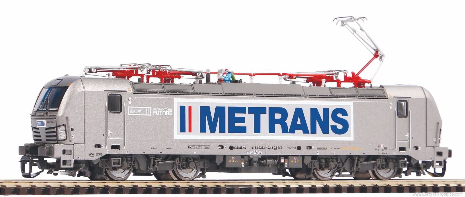 Piko 47390 TT Electric Locomotive Vectron Metrans VI