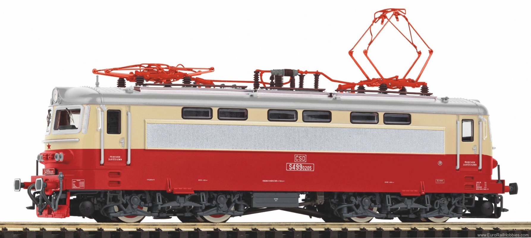 Piko 47480 TT electric locomotive BR S499.02 CSD IV