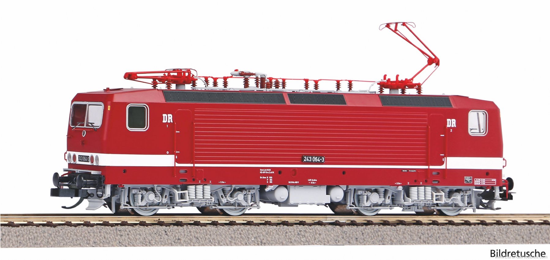 Piko 47490 TT-DR BR 243 Diesel Locomotive