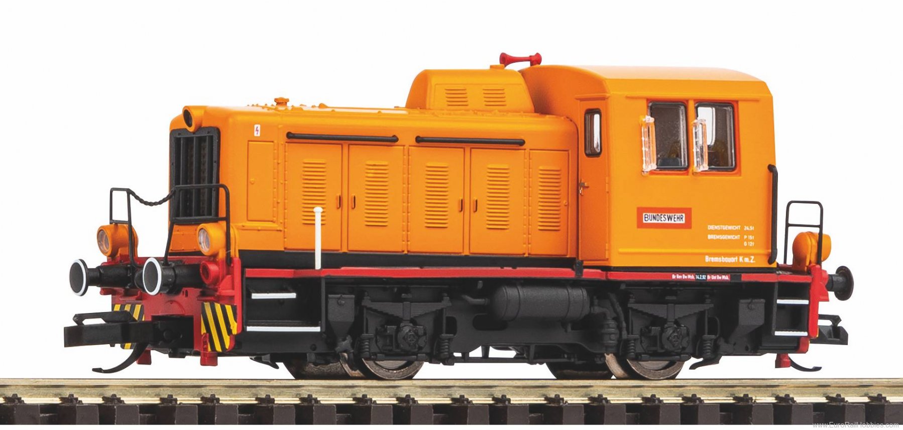 Piko 47525 TT diesel locomotive TGK2 Kaluga Bundeswehr V