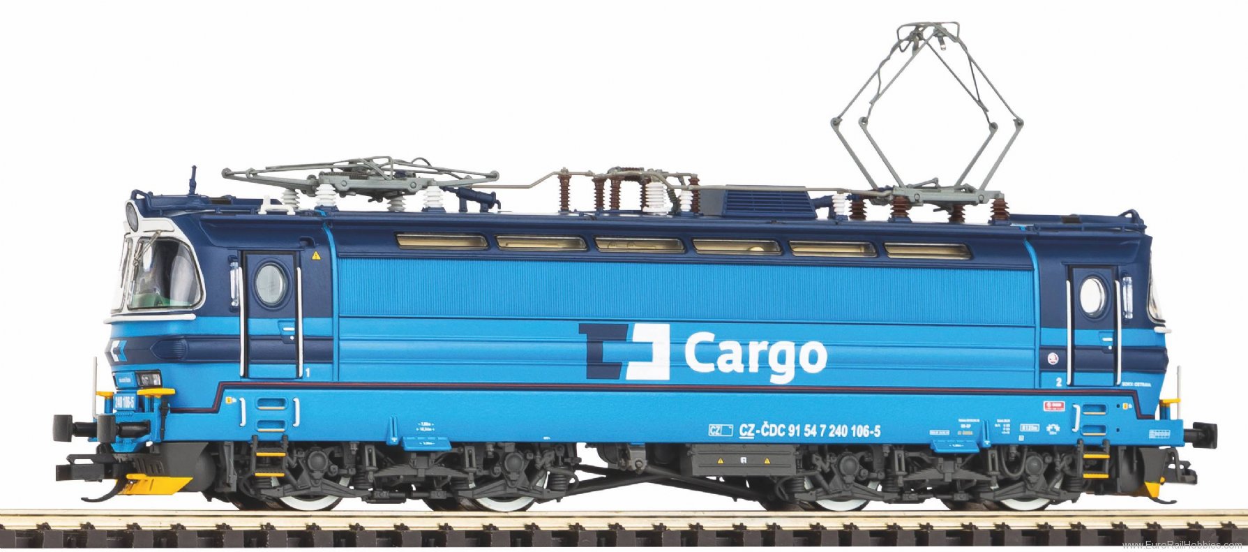 Piko 47543 TT sound electric locomotive BR 240 CD Cargo 