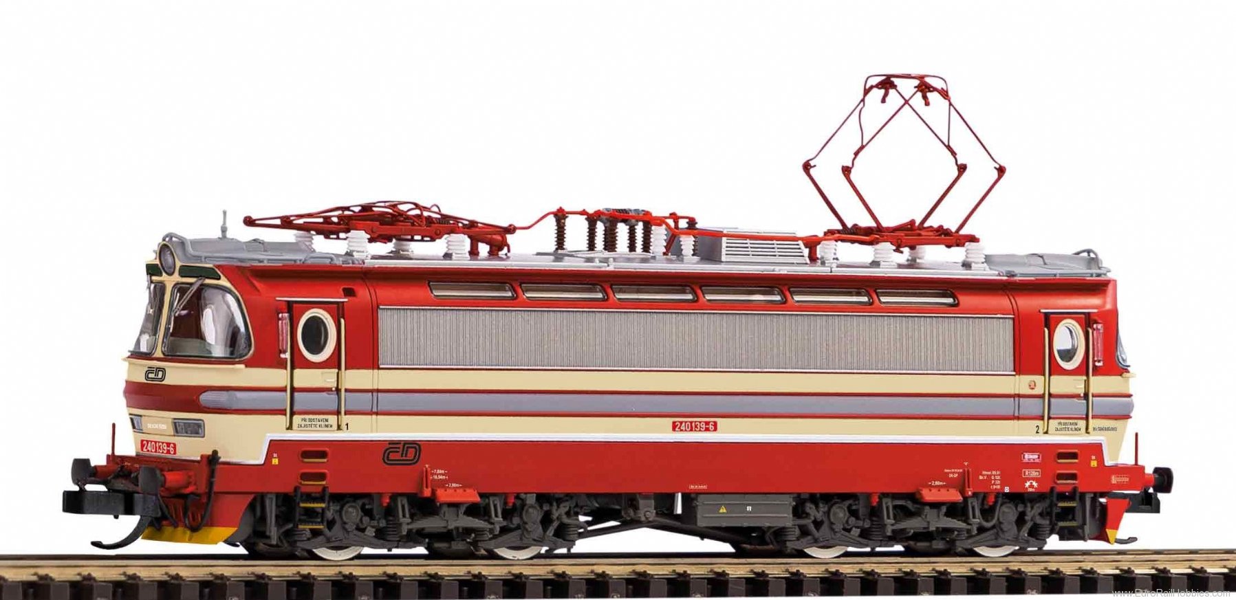 Piko 47546 TT electric locomotive BR 240 CD V