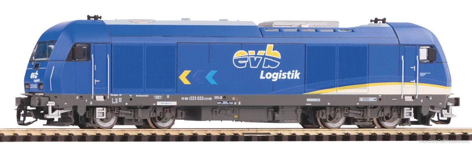 Piko 47572 TT Hercules Class 223 EVB VI Diesel Locomotiv