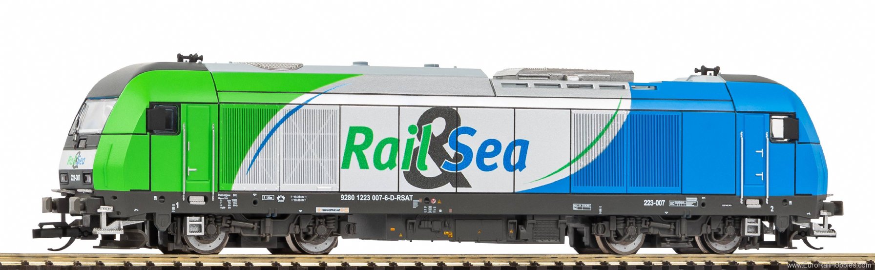 Piko 47573 TT diesel locomotive Herkules BR 223 Rail & S