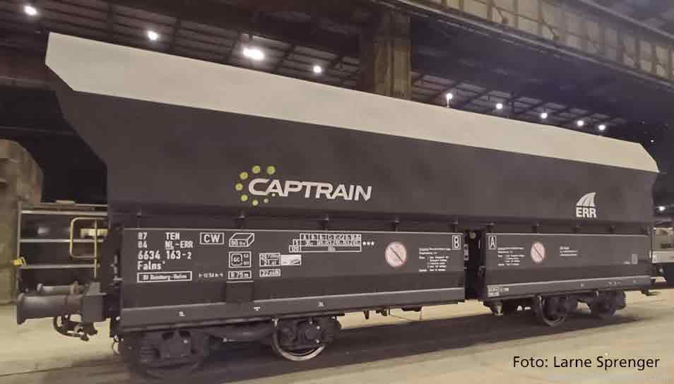 Piko 47749 TT bulk goods wagon Captrain VI