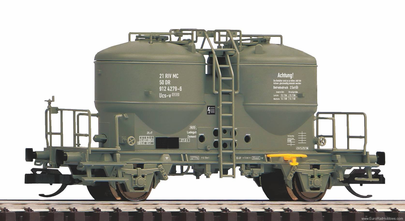 Piko 47756 TT cement silo wagon DR IV