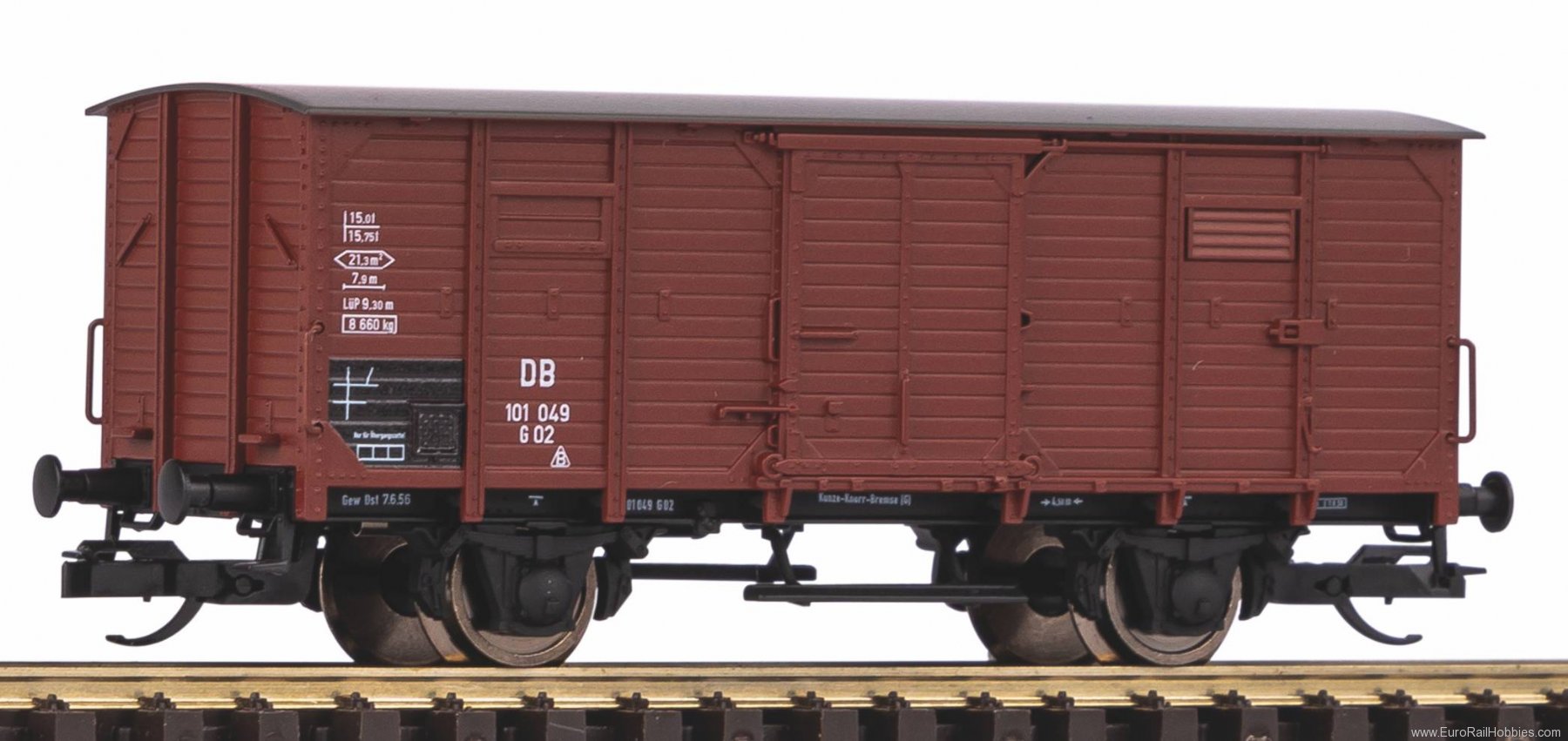 Piko 47775 TT covered freight wagon G02 DB III