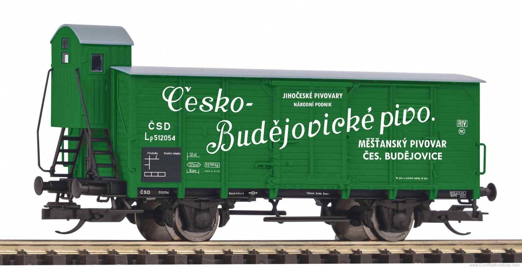 Piko 47778 TT covered freight car Beer CSD III