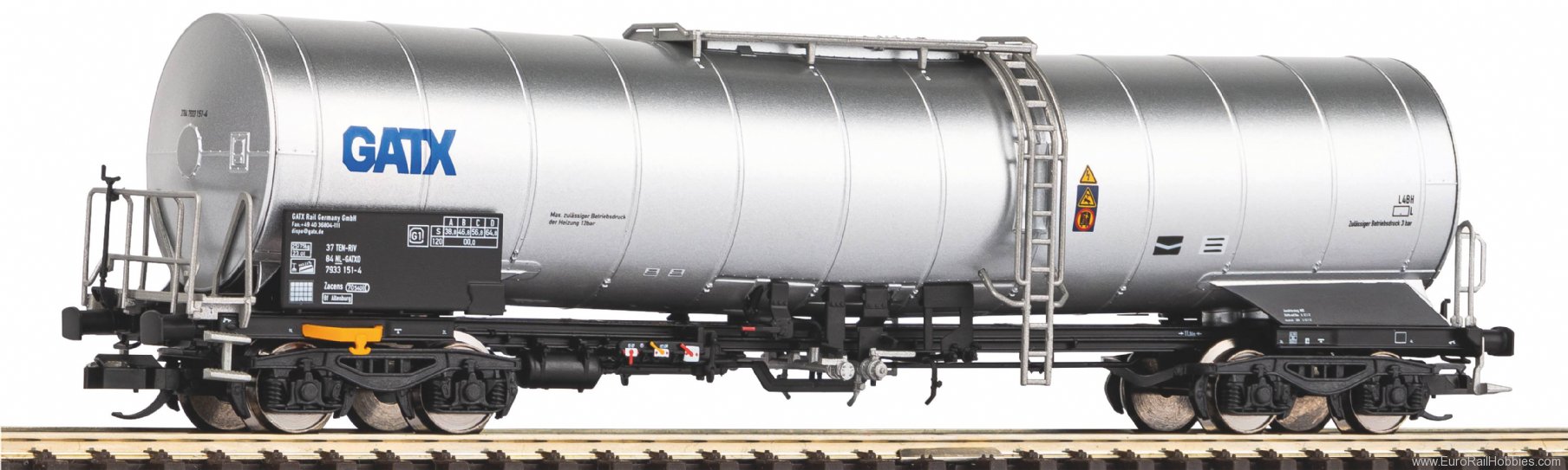 Piko 47781 TT-GATX Chemical Tank Car