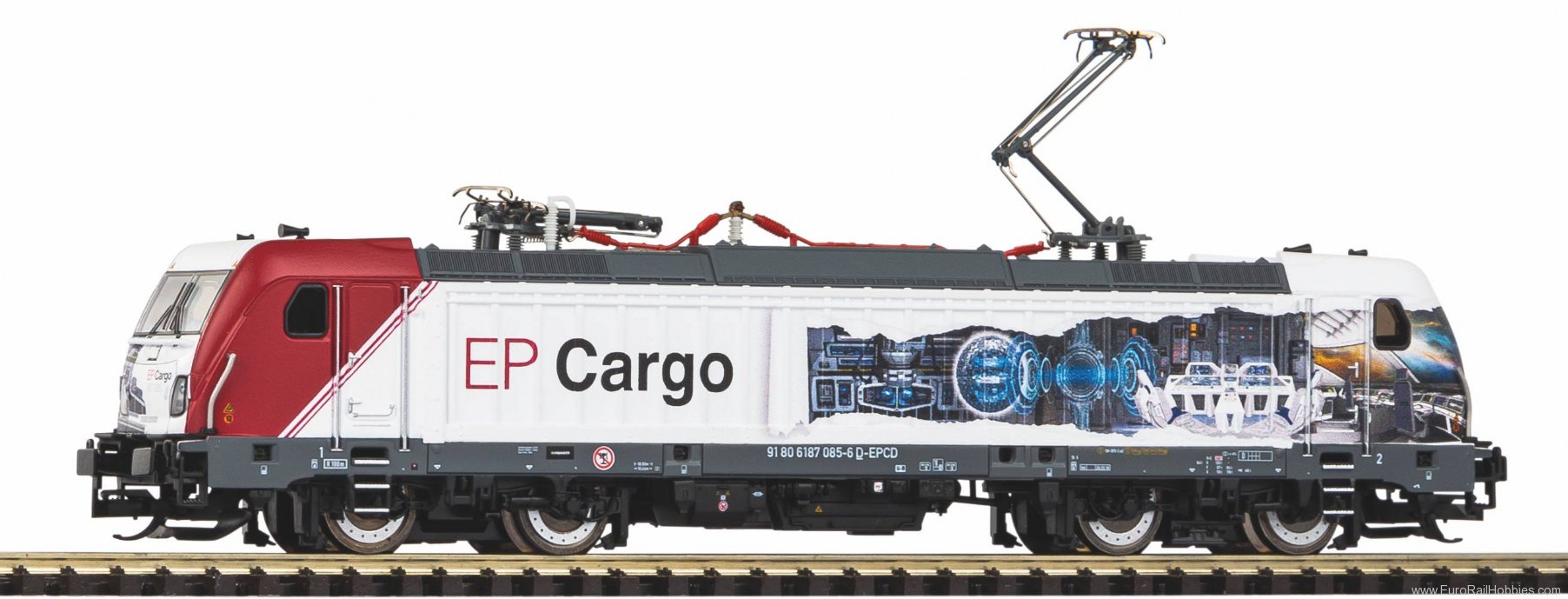 Piko 47800 TT electric locomotive BR 187 EP Cargo VI