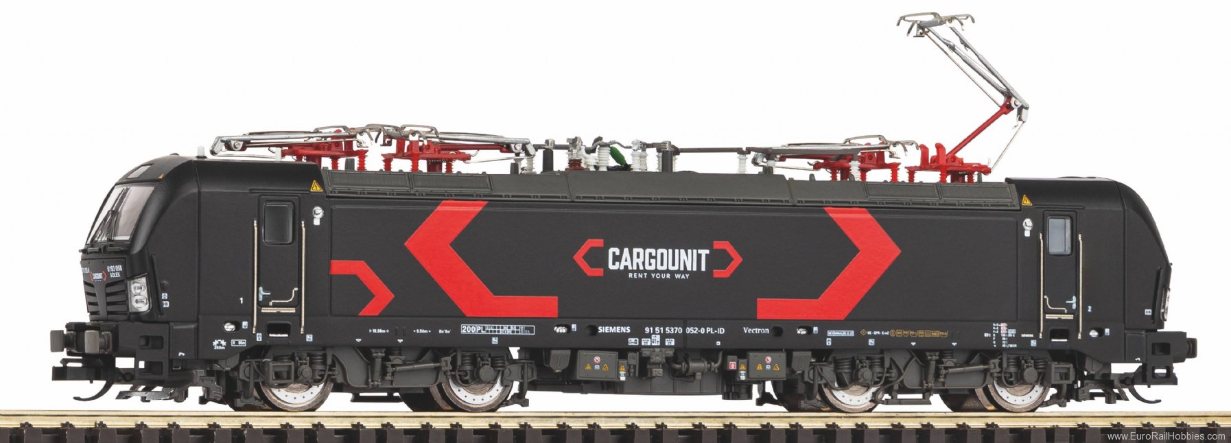 Piko 47803 TT E-Lok Vectron EU46 CargoUnit VI