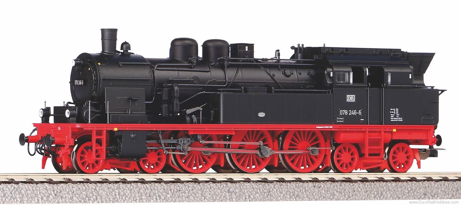 Piko 50609 Steam Locomotive BR 078 DB IV, (Digital Sound