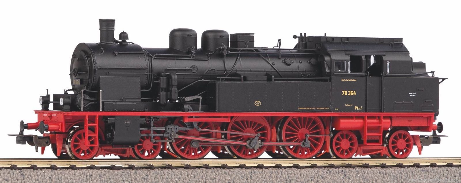 Piko 50615 steam Locomotive BR 78 DRG II (Digital Sound)