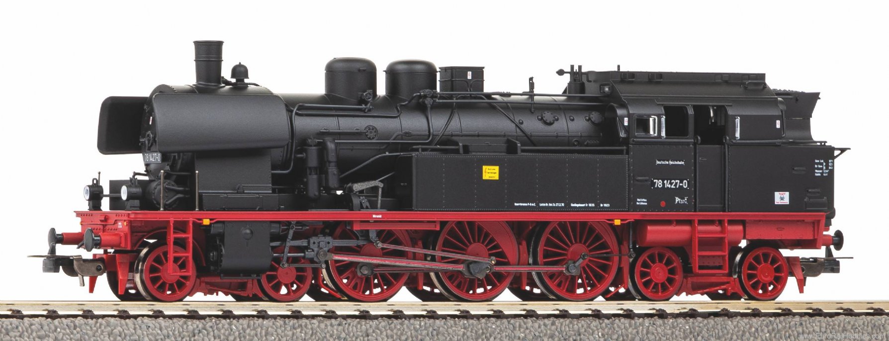 Piko 50617 Steam Locomotive BR 78 DR IV (DC Piko Expert)