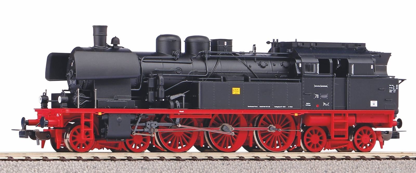 Piko 50619 steam Locomotive BR 78 DR IV AC version, incl