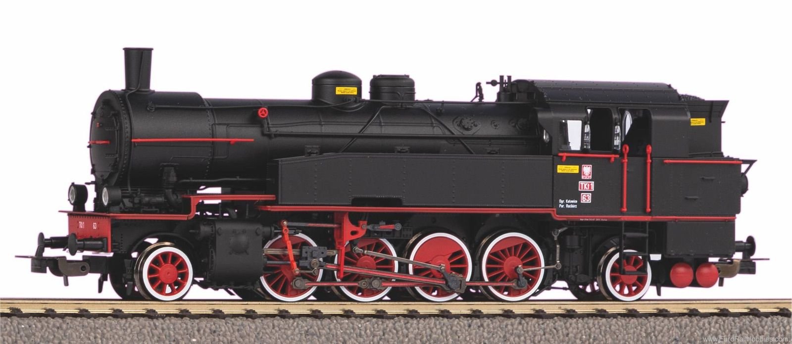 Piko 50662 steam Locomotive Tkt1-63 PKP III (Digital Sou