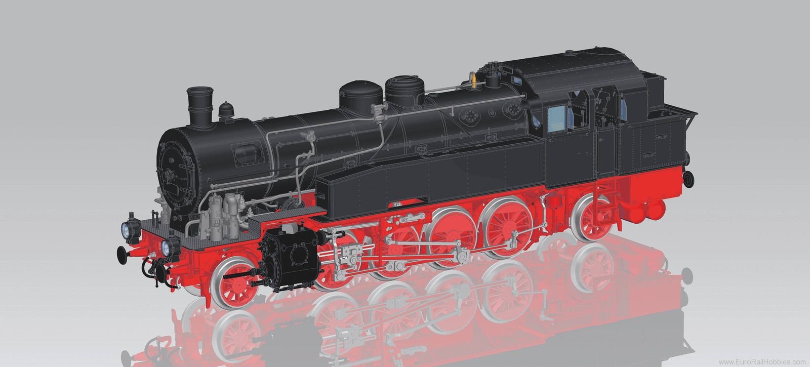 Piko 50669 steam Locomotive BR 93 DRG II AC version, inc