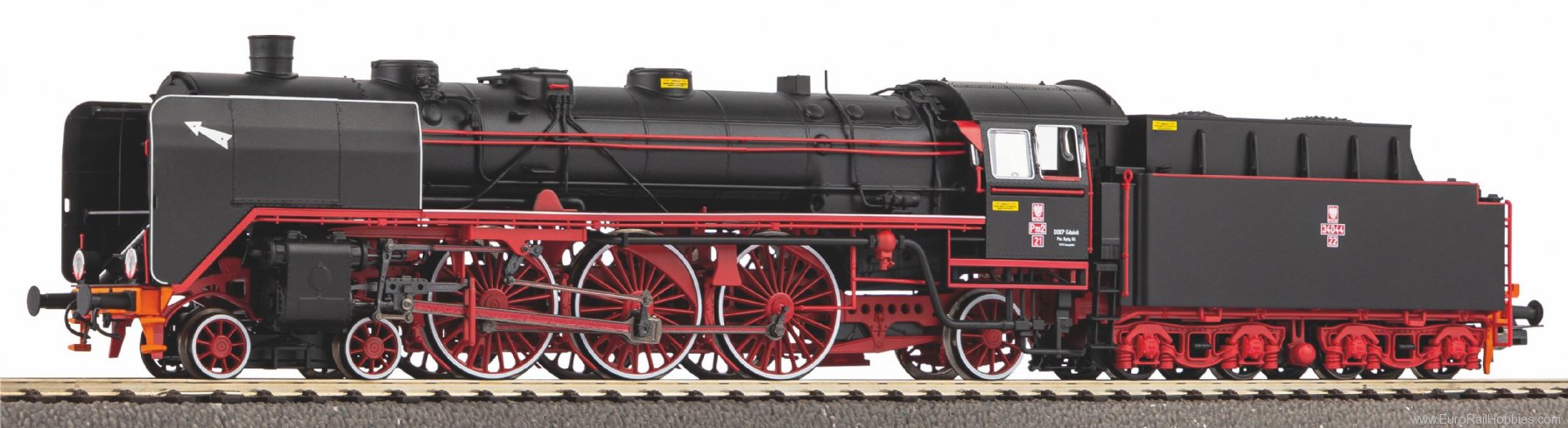 Piko 50687 Steam Locomotive BR Pm2 PKP IV (DC Piko Exper