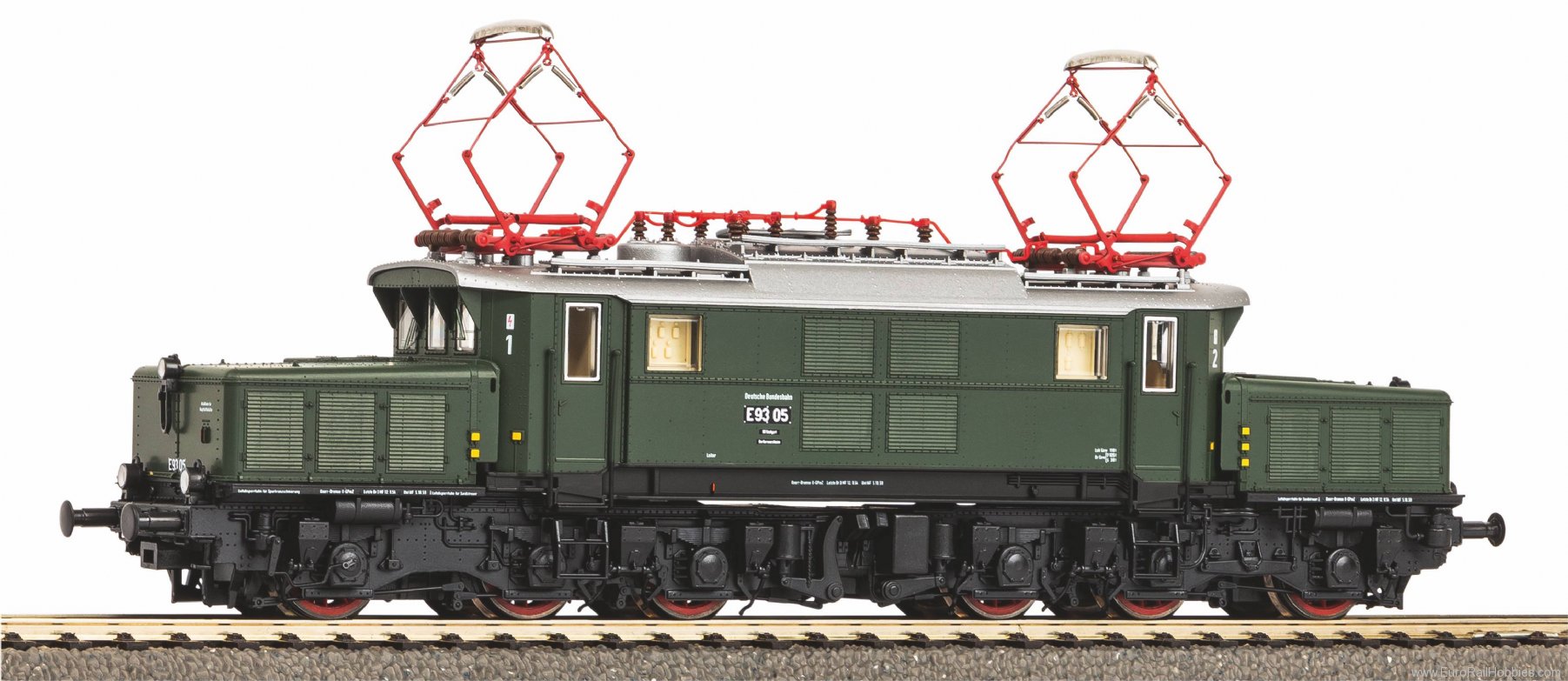 Piko 51298 E93 electric locomotive DB era III; AC versio