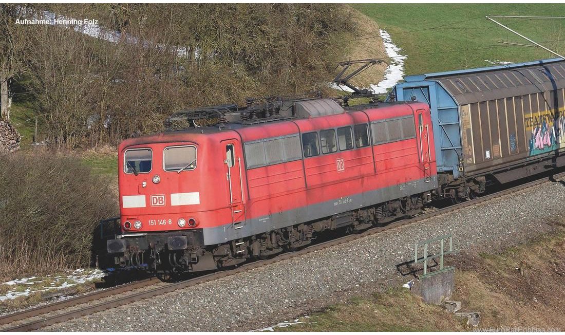 Piko 51309 Br 151 Electric locomotive DB AG era VI; Soun