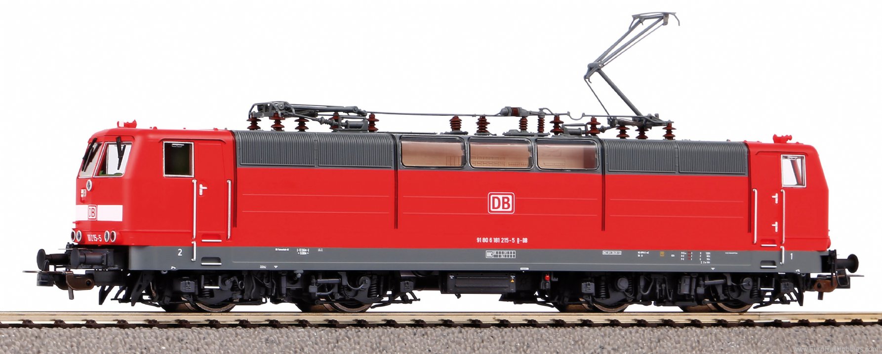 Piko 51351 BR 181.2 DB AG traffic red VI (AC Digital Ver