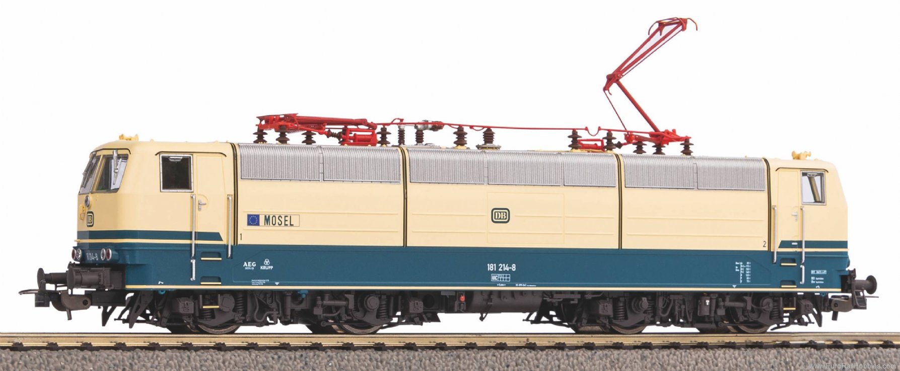 Piko 51357 Electric Locomotive BR 181.2 Mosel DB IV (Mar