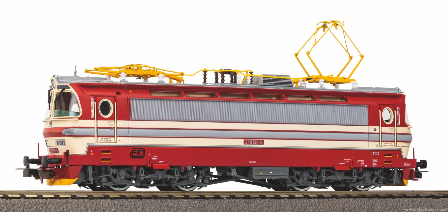 Piko 51397 Electric Locomotive BR 240 CD V, incl. PIKO s