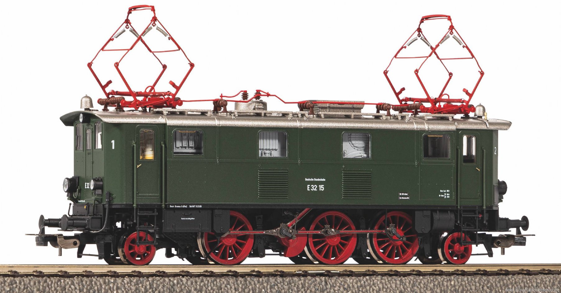 Piko 51418 Electric Locomotive E 32 16 DB III, including