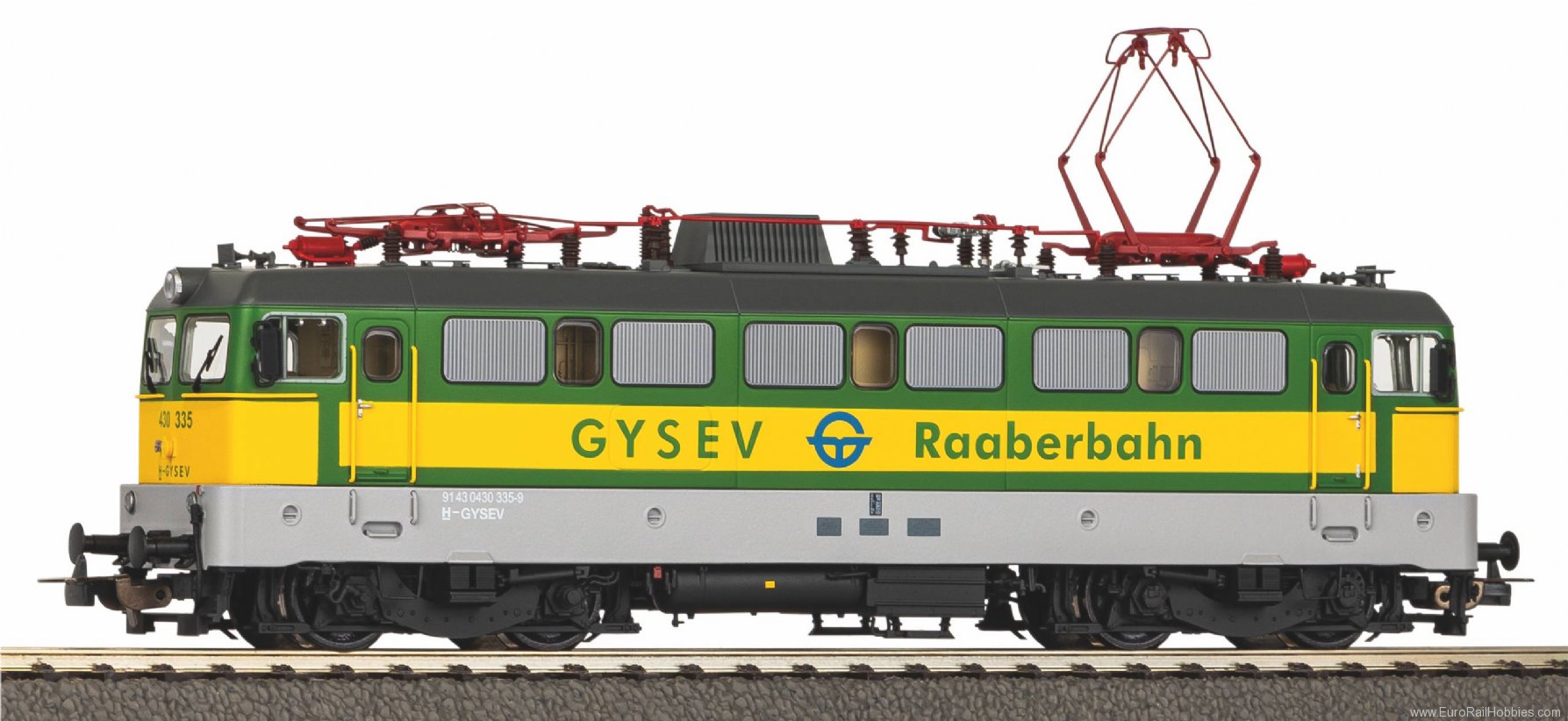 Piko 51440 Electric Locomotive BR V 43 Gysev VI (DC Piko