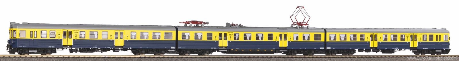 Piko 51453 Electric Railcar EN 57 PKP IV, 4tlg. (Marklin