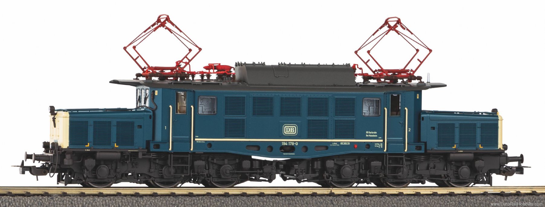 Piko 51477 Electric Locomotive 194 178 DB IV (DC Piko Ex