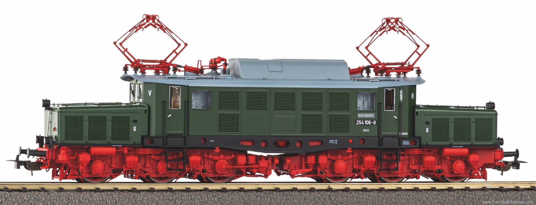 Piko 51482 Electric Locomotive BR 254 DR IV, including P