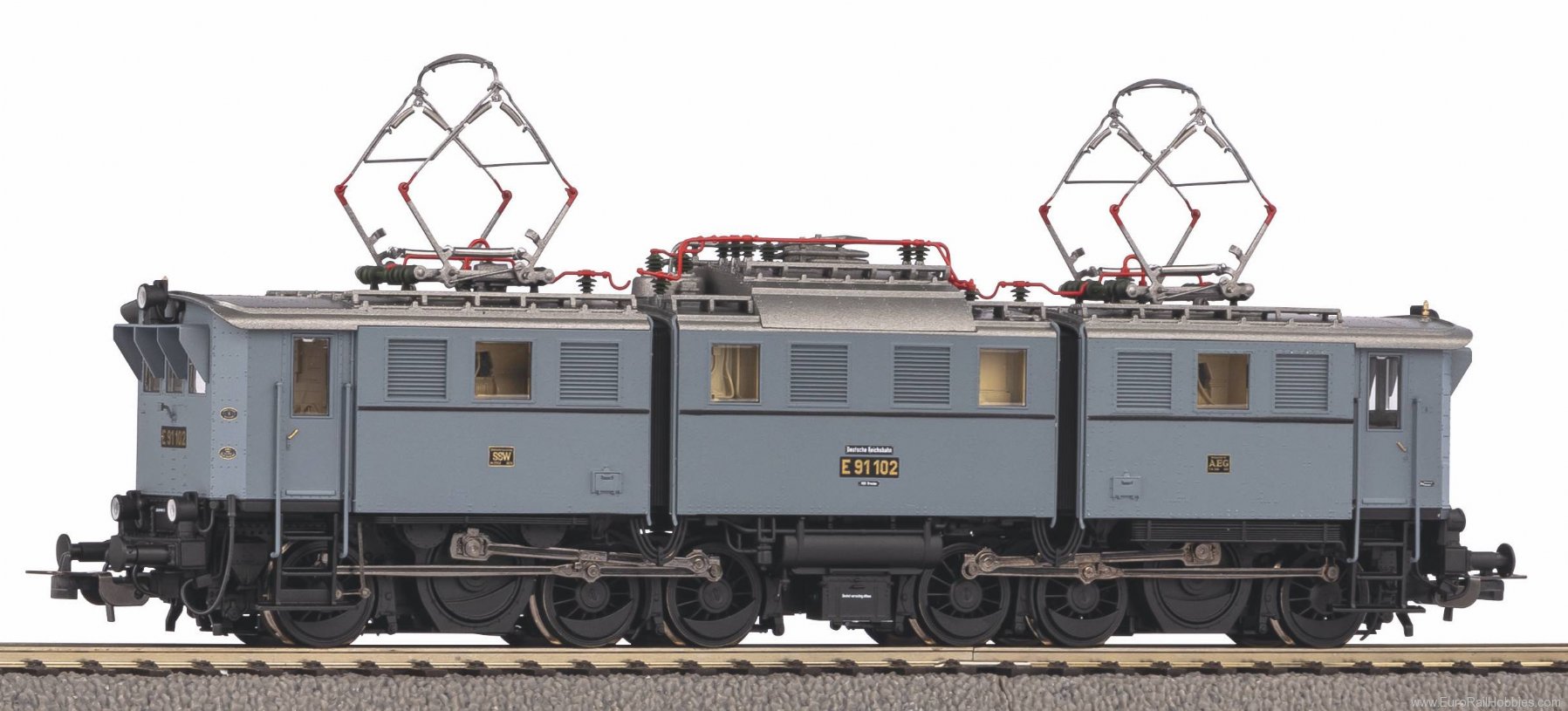 Piko 51548 Electric Locomotive BR E 91 DRG II (Digital S