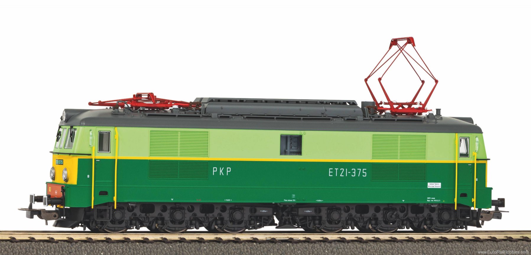 Piko 51610 Electric Locomotive ET 21 PKP (DC Piko Expert