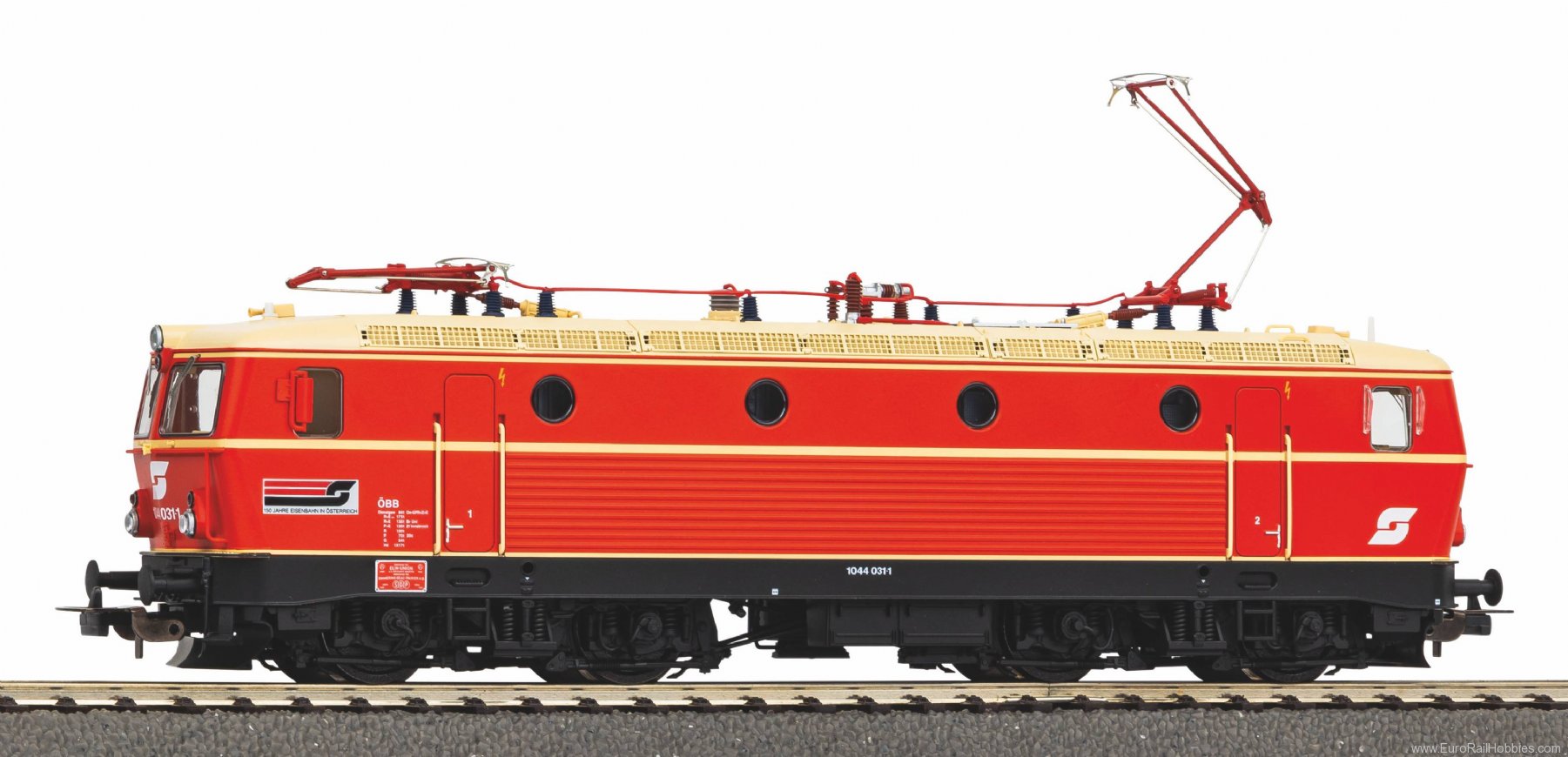 Piko 51634 Electric Locomotive Rh 1044 A-BB V (DC Piko E