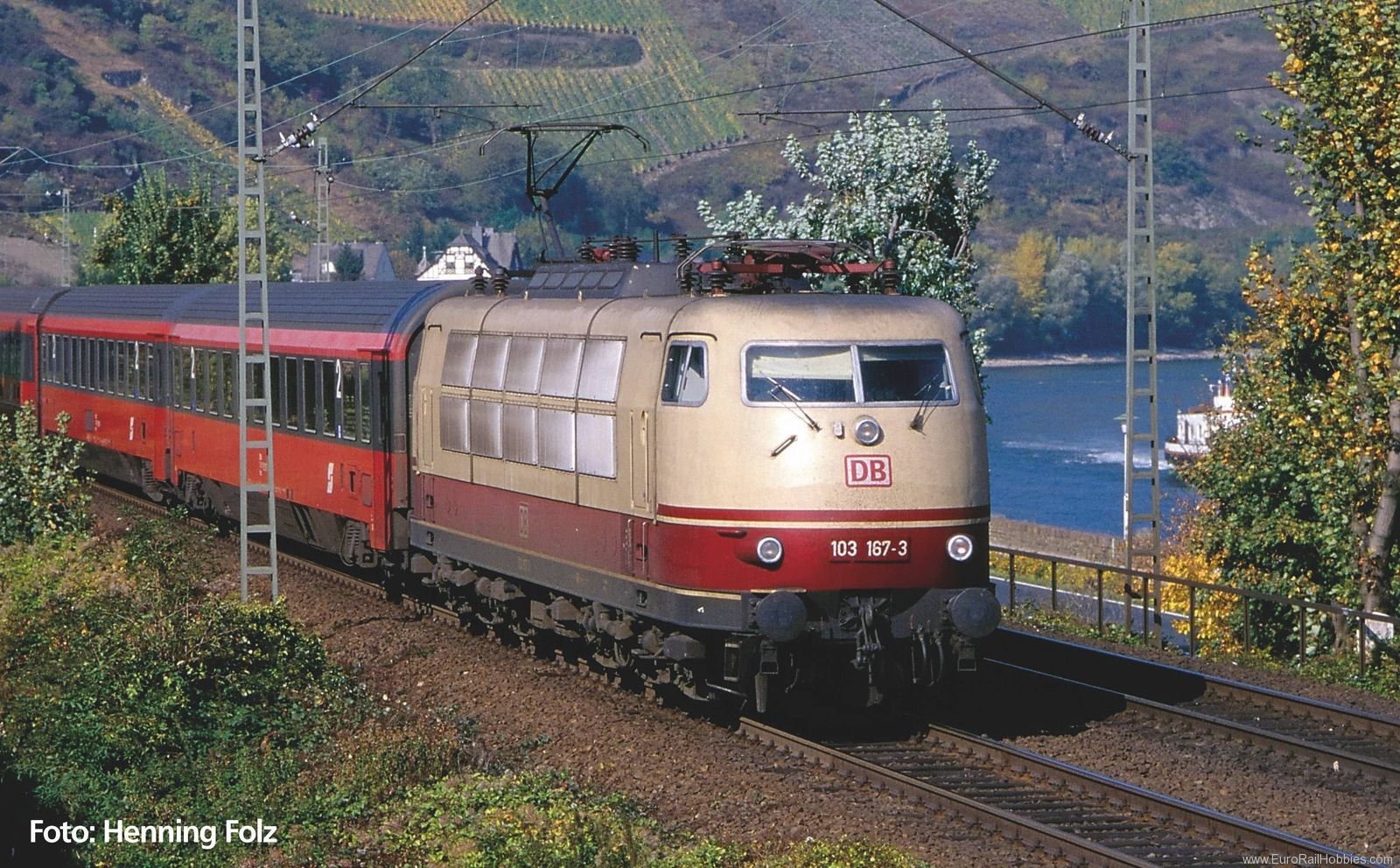 Piko 51690 Electric Locomotive BR 103 DB AG V, short, in