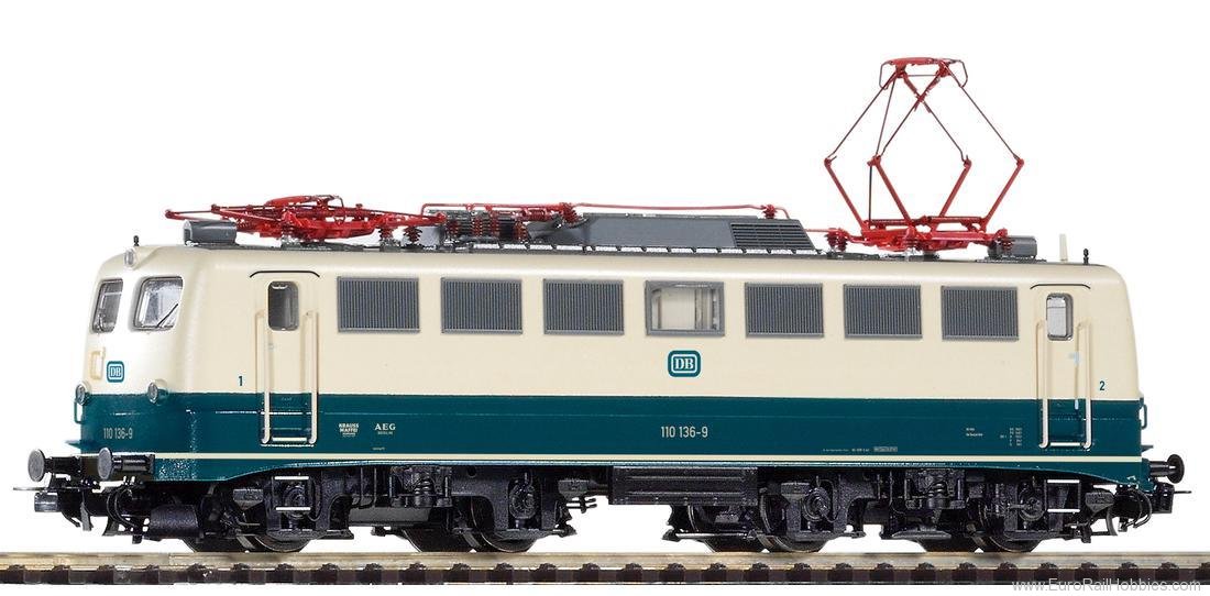 Piko 51737 Electric LocomotiveBR 110 DB IV, blau-beige +
