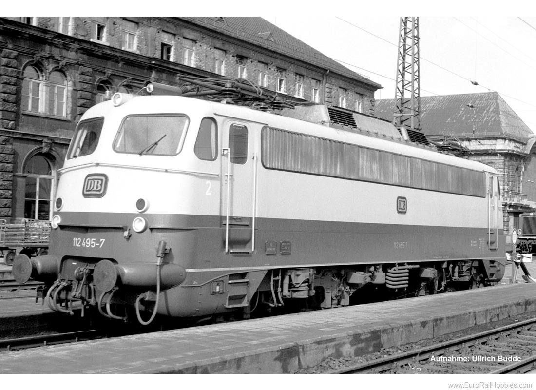 Piko 51805 Electric Locomotive BR 112 501-2 DB IV + Dec.