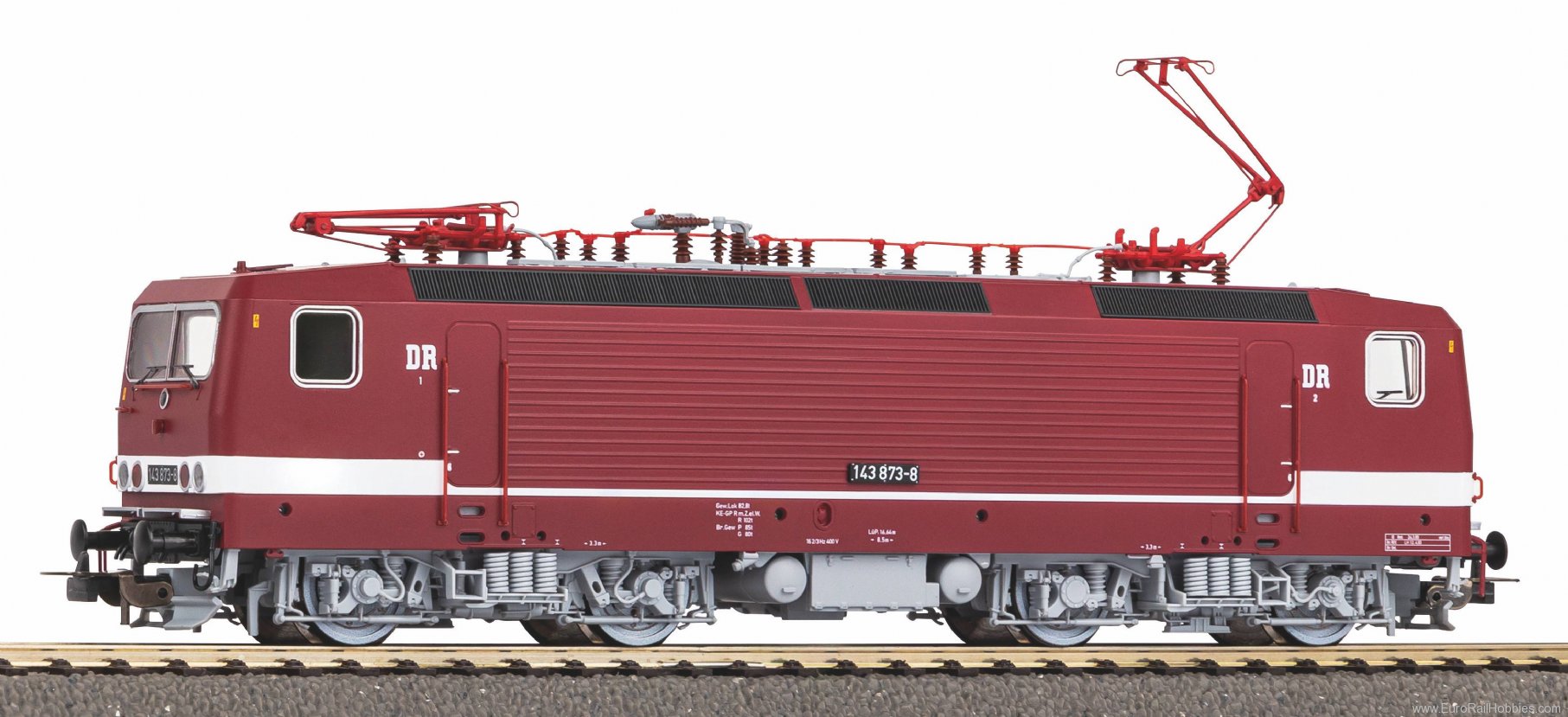 Piko 51941 Electric Locomotive BR 143 DR V (DC Piko Expe