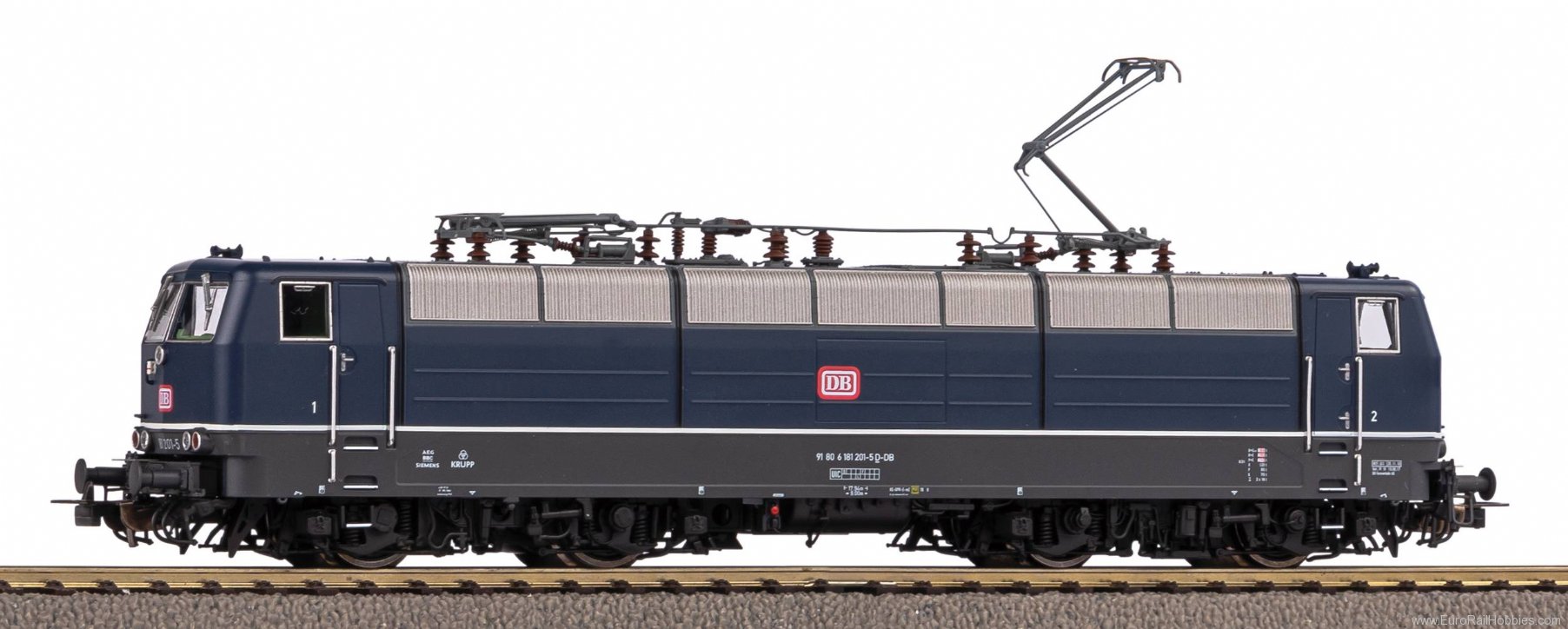 Piko 51944 Electric Locomotive BR 181.2 DB AG VI (DC Pik