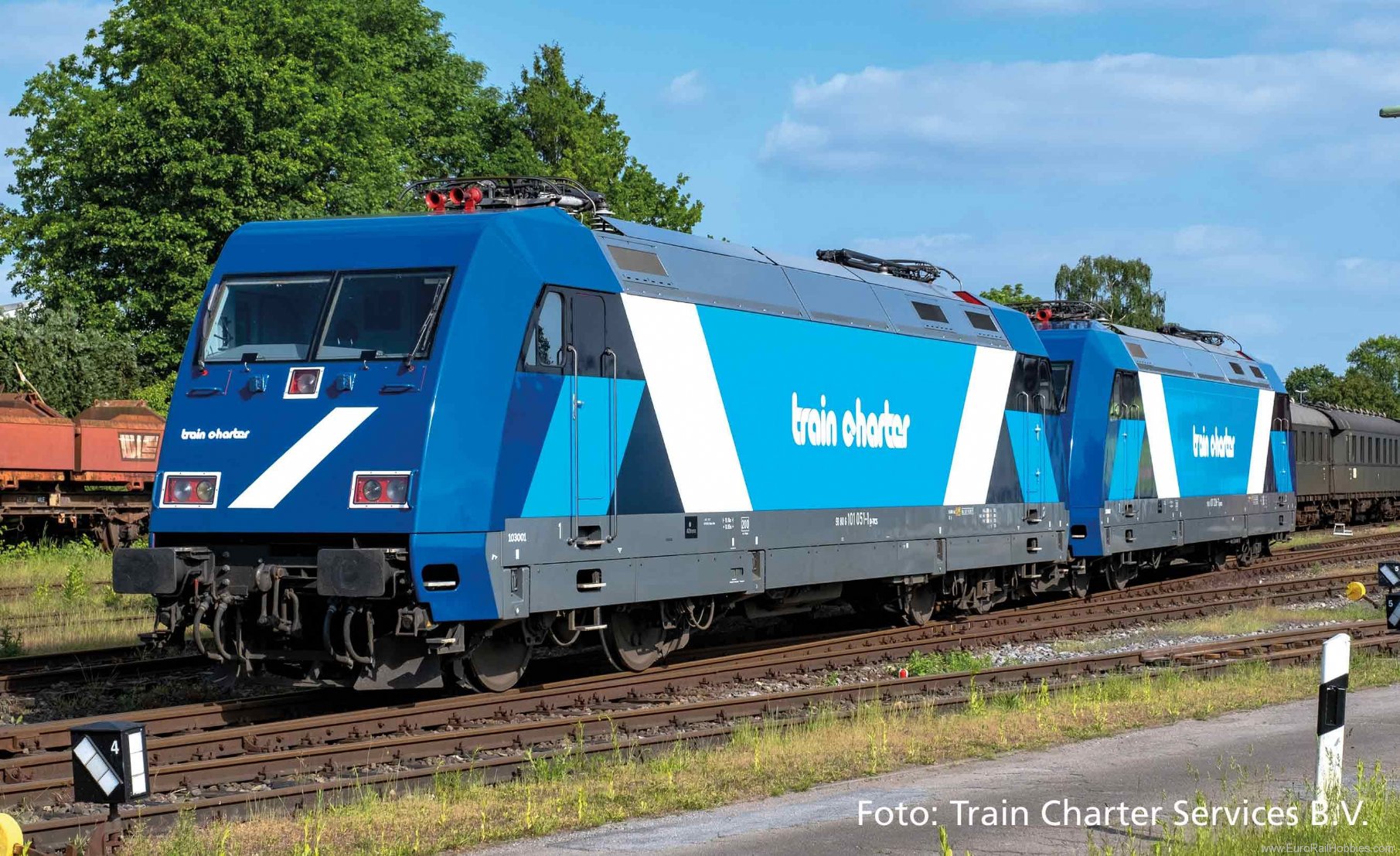 Piko 51956 Electric locomotive BR 101 Train Charter VI (