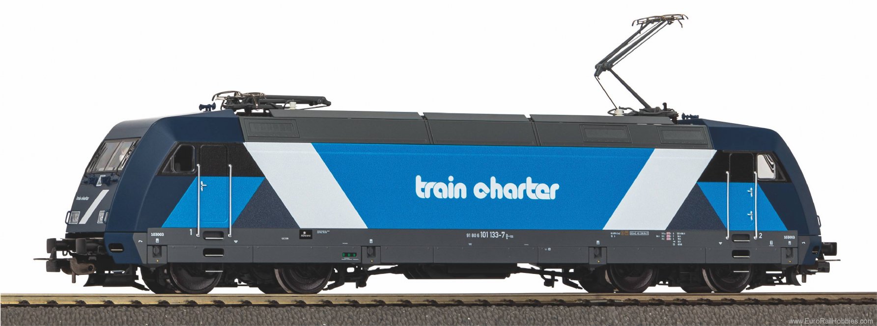 Piko 51957 Sound-E-Lok BR 101 Train Charter VI, includin