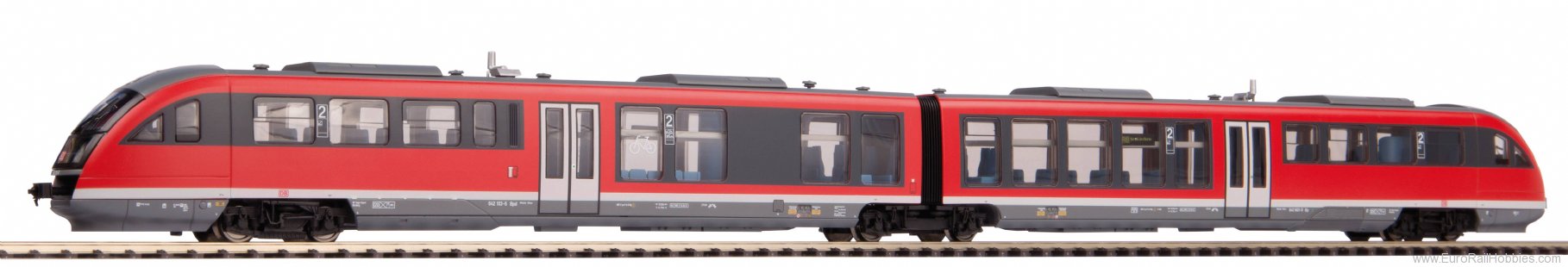 Piko 52289 Br 642 Desiro diesel railcar DB AG era V; neu